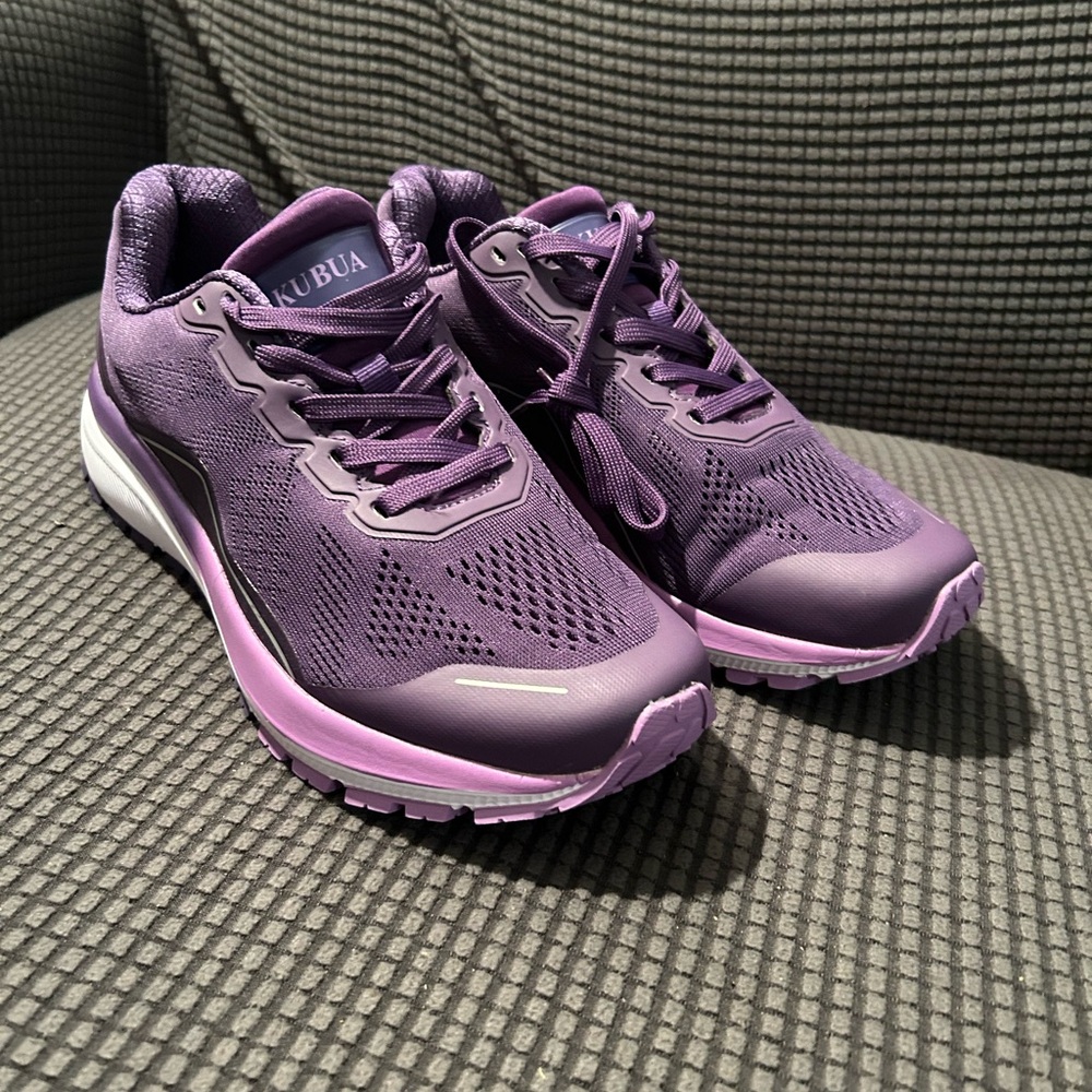 Kubua Women’s Running Shoes Arch Supportive Breathable purple Size 9.5 EU 40